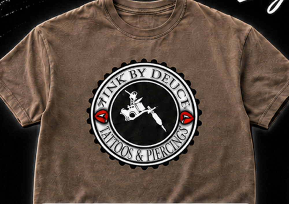 InkByDeuce Large Logo Tee
